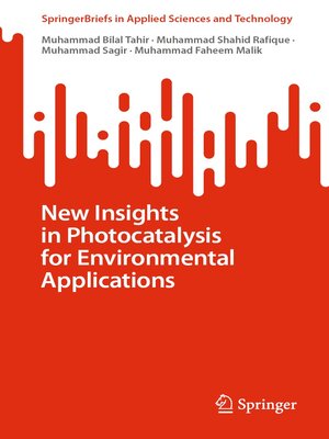 cover image of New Insights in Photocatalysis for Environmental Applications